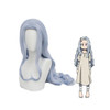 Anime My Hero Academia Eri Long Curly Light Blue Cosplay Wigs