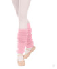 Eurotard Womens Soft Knit 28" Long Legwarmers Pink