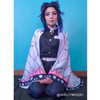 Anime Demon Slayer Kimetsu no Yaiba Kochou Shinobu kimono Cosplay Costume