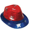 Star Spangled LED Fedora