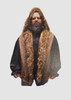 Fur Trimmed Cloak Vest Kashi