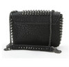 Studded Skull Head Small Shoulder Bag In Vinyl