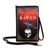 The Raven Vintage Book Clutch Bag In Vinyl