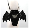 Bat Coffin Convertible Backpack In Vinyl
