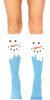 Snow Man Knee-High Socks