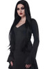 Extra Long Black Cosplay Wig - 40"