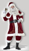 Jolly Ole Saint Nick Vintage Santa Claus Jacket, Pants, Boot Covers & Belt