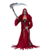 8 ft Animated Smoldering Reaper of Souls Halloween Animatronic