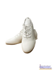 SoDanca Split Sole White Vegan Clogging Shoes Gatsby