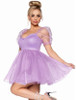 Frosted Organza Babydoll Dress