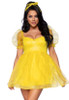 Frosted Organza Babydoll Dress