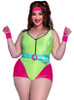 Plus 80s Workout Hottie Costume