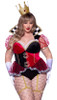 Plus Ravishing Red Queen Costume