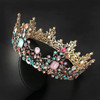 Gold Crown with Pink Jewels