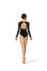 Bloch Ladies Dana Velvet Long Sleeve Leotard