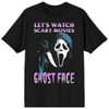 Ghostface Let's Watch Scary Movies Unisex T-Shirt