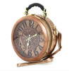 Antique Clock Bag In Vinyl Material