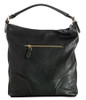 Sourpuss Black Faux Leather Hobo Purse