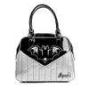 Sourpuss Nokturnal Bat Silver Bowler