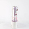 Demonia Ashes Midcalf Boot 3 1/2" B. Pink Lavender Holographic