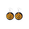 Pumpkin Glitter Earrings