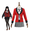 Anime Kakegurui Yumeko Jabami Cosplay Uniform