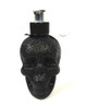 SPARKLING BLACK SPOOKY SKULL CRUSHED COOKIES,REFILLABLE HAND SOAP DISPENSER-10 OZ