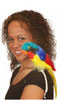 Multi-Coloured 15" Pirate's Shoulder Parrot with Elastic Holder