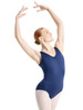 Studio Collection Pinch Front V Neck Leotard