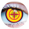PRIMAL ® Power Yellow & Red Cosplay Contact Lenses