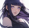 PRIMAL ® Hinata Hyuga Pink & Purple Cosplay Contact Lenses