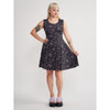 Sourpuss Creepy Crawly Sleeveless Skater Dress