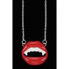 Vampire Lips Necklace