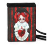 Smiley Clown Girl Rectangle Mini Backpack In Vinyl