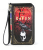 Raven Wallet/Wristlet In Vinyl