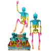 14" Tie- Dye Articulated Skeleton