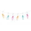 Vibrant Skeleton Garland