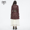 Gold embossed Red pirate coat