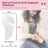 2-in-1 Gel Ball of Foot & Arch Support Cushions