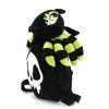 Glow in the Dark Skull Head Spider Plush Backpack in Polyester