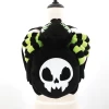 Glow in the Dark Skull Head Spider Plush Backpack in Polyester