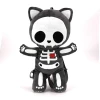 PLUSH SKLETON CAT BACKPACK IN POLYESTER