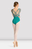 Ladies Mirella Celeste Short Sleeve Printed Leotard