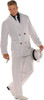 Smooth Criminal W/Double Breasted Jacket, Faux Shirt Front Attached Tie, Pants & Hatband(28577)