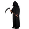 Embrace The Darkness: Transform this Halloween with our Men's Hooded Horror Cloak. Underwraps costumes, Imaginations costumes.