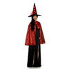 THE ULTIMATE CAPE FOR A SPELLBINDING NIGHT! Add A Fiery Twist To Your Halloween Look With This Stunning Red Witch Cape And Hat Set. This Costume Set Is Perfect For Witches Who Want To Stand Out From The Shadows.