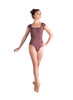 Anyah Girls Square Neck Seamed Leotard