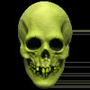 Mabry Monsters - Voodoo Glow Skull Mask(Vinyl)