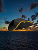 Black Tricorne w/Gold Trim