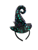 Iridescent Mini Witch hat w/Purple Hat
